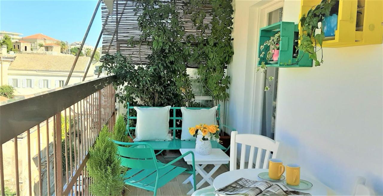 Aay- Best Corfu Town & Sea Apart 2Bedroom Renovated + Lift / Comfy&Design+Wifi Esterno foto